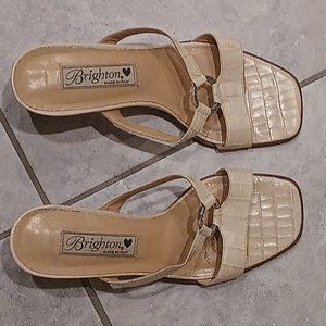 Brighton Ivory Shoes Size 6.5